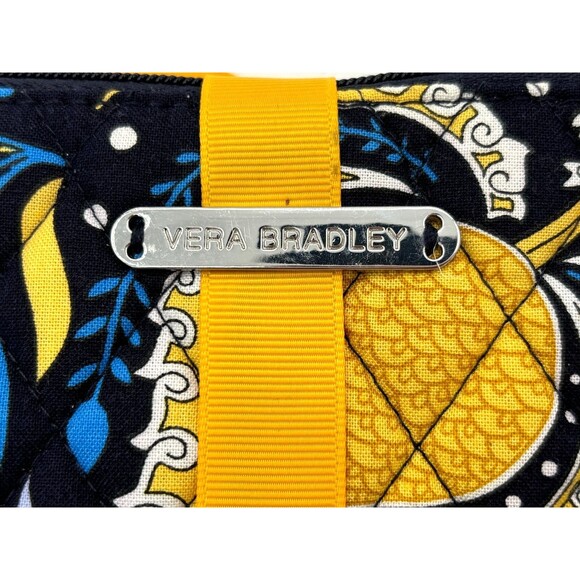 Vera Bradley Ellie Blue Floral Cosmetic Bag Trio Three Piece Set--New With Tags - Picture 9 of 11